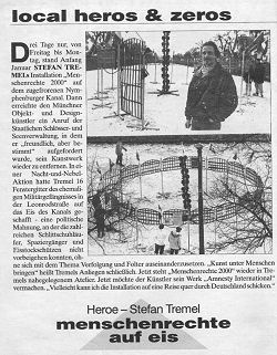 Heroe - Stefan Tremel Menschenrechte auf Eis